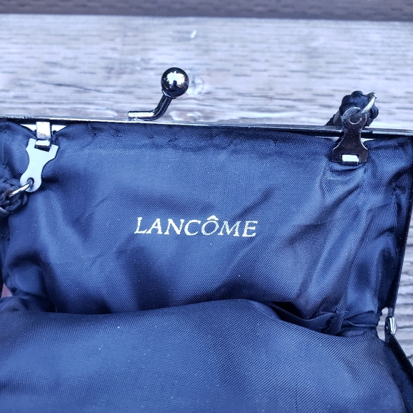 Lancôme Black Purse with Sequence and Fringe - Picture 5 of 7